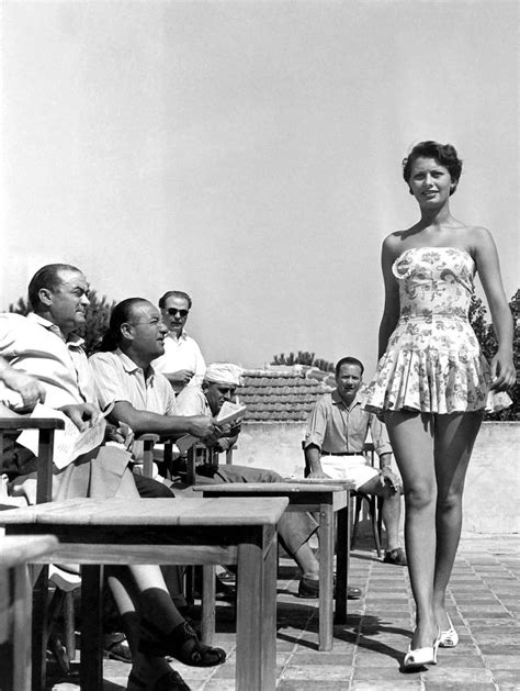 Rare Photographs of a Teenage Sophia Loren at the Miss Italy Contest in Rome, 1950 ~ vintage ...