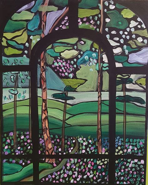 Stained Glass Window | The Chilled Palette