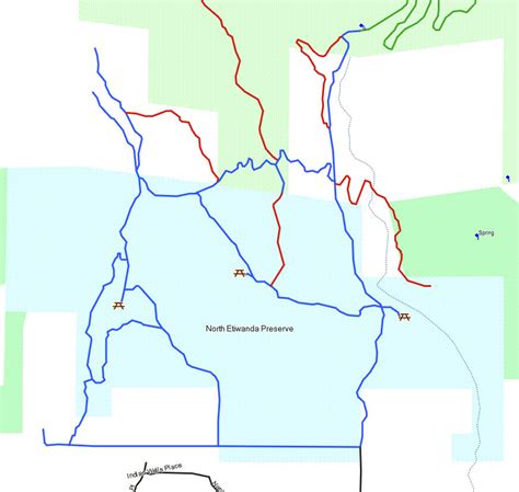 North Etiwanda Preserve - California Trail Map