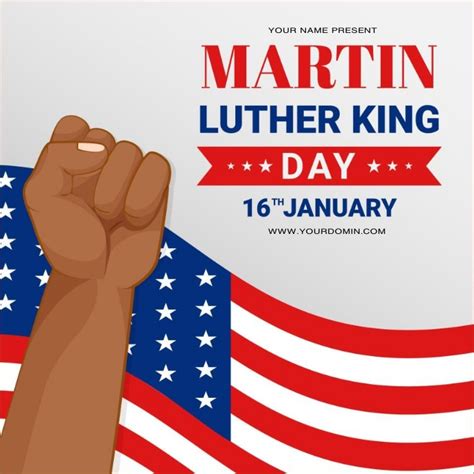 Mlk day Template | PosterMyWall