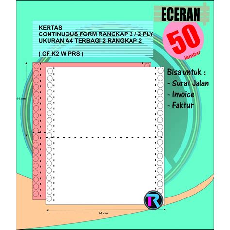 Ukuran Kertas Ncr Prs - IMAGESEE