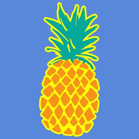 Pineapple Face Emoji Stickers | iPhone & iPad Game Reviews | AppSpy.com