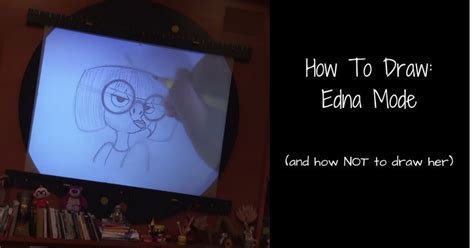 Learn How To Draw Edna Mode | Chip and Company