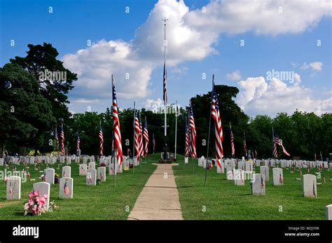 Fort Gibson Cemetery by Oklahoma National Guard Stock Photo - Alamy