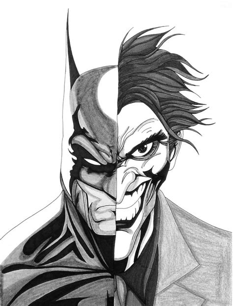 Batman Symbol Pencil Sketch