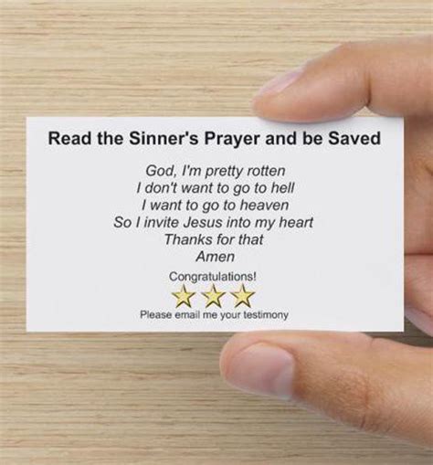 A Look at the Sinner's Prayer - Church of Christ Articles