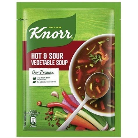 Buy Online Knorr Hot & Sour Vegetable Soup Mix (43 gm pack) - Zifiti ...