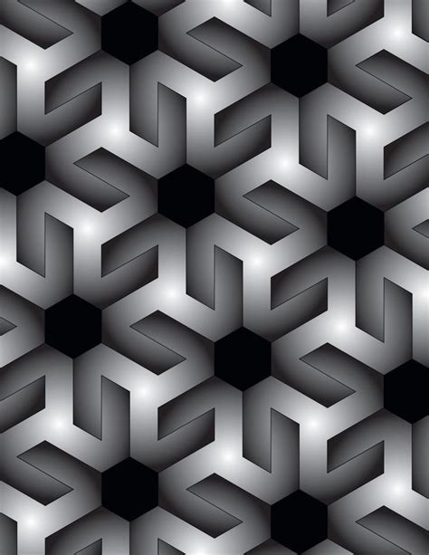 Illustrative Design | Grayscale image, Geometric pattern design, Grayscale