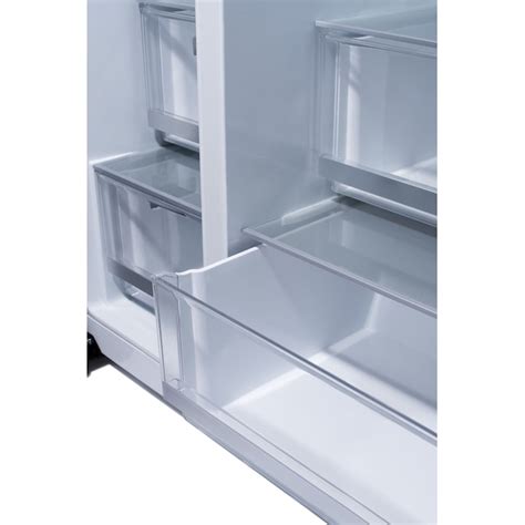 LG Smart Wi-FI Enabled Craft Ice 27.1-cu ft Smart Side-by-Side Refrigerator with Dual Ice Maker ...