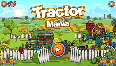 🕹️ Play Tractor Mania Game: Free Online Farm Tractor Driving Produce Delivery Video Game for ...