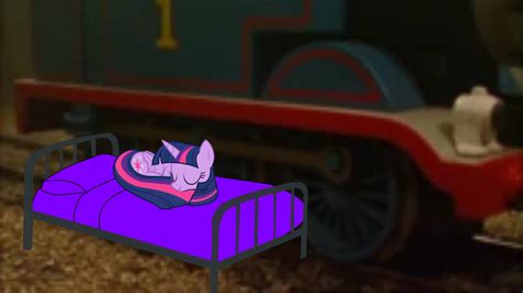 Twilight Sparkle sleeping with Thomas by LPStheforestengine on DeviantArt