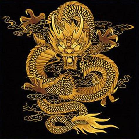 Chinese Golden Dragon | Chinese dragon art, Dragon tattoo art, Dragon artwork