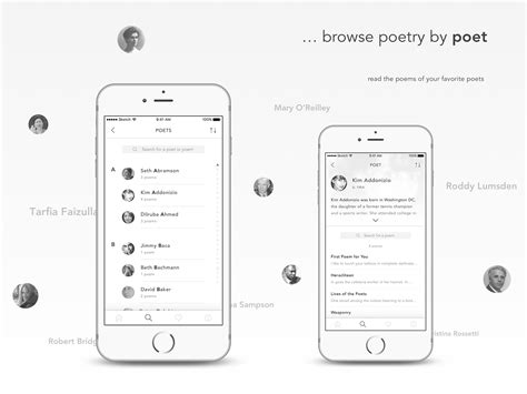 POETRY app on Behance