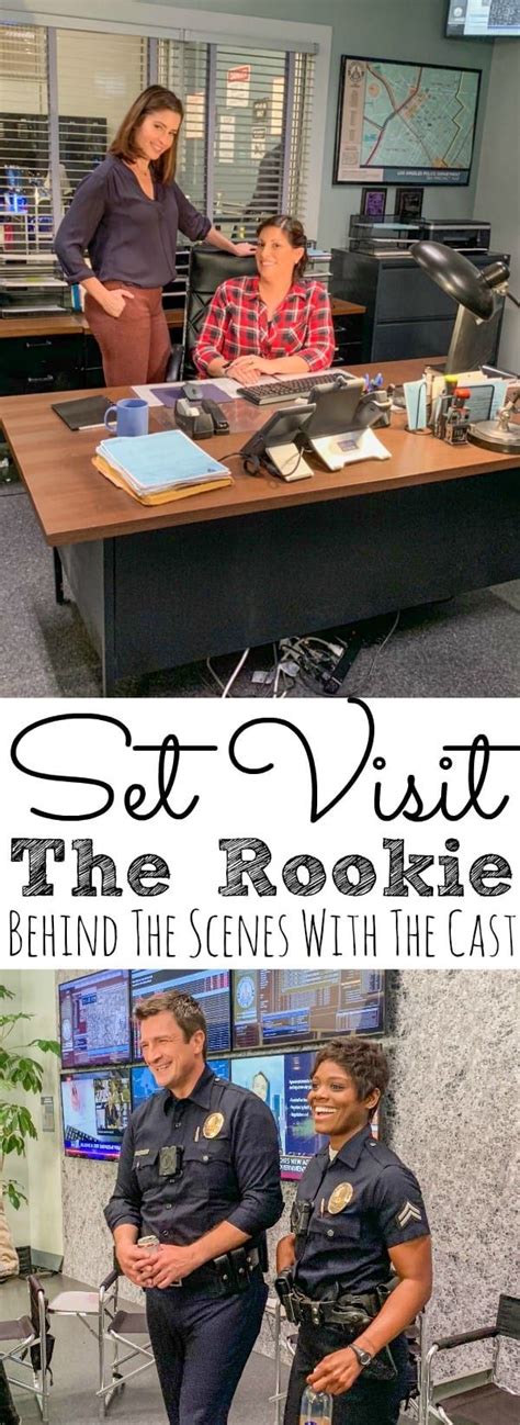 Set Visit The Rookie Plus Behind The Scenes With The Cast | The rookie ...