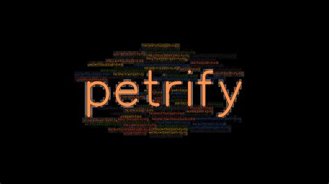 Petrify Past Tense: Verb Forms, Conjugate PETRIFY - GrammarTOP.com