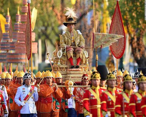 Thailand King Maha Vajiralongkorn crowned in elaborate three-day ...