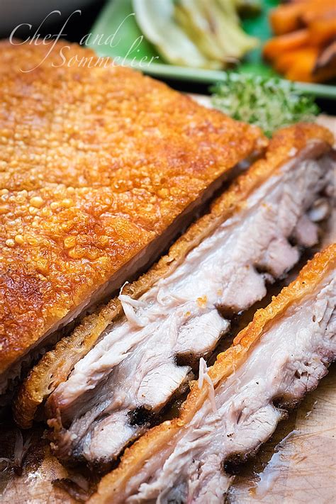 Chef and Sommelier: Roast Pork Belly