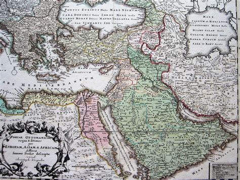 Middle East – Arabia – Ottoman Empire – Weigel – Map Woman