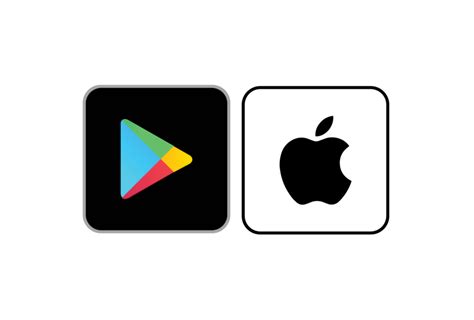 Download Google Play Store Apple App Store Icons Logo PNG and Vector ...