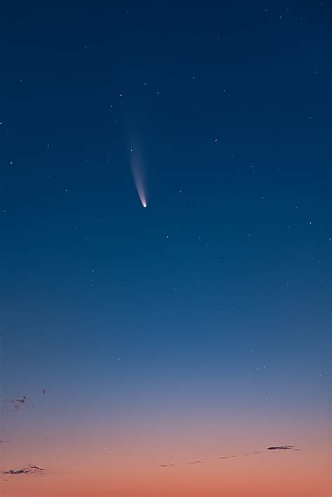 Comet NEOWISE Tail