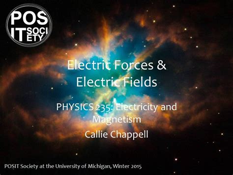 Electric Forces and Electric Fields - YouTube