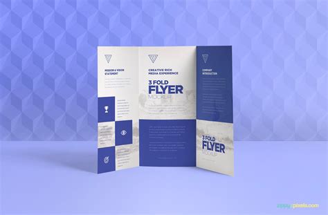 Free Tri-Fold Brochure Mockups | Brochure mockup free, Trifold brochure, 3 fold brochure