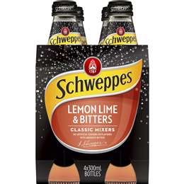 Schweppes Lemon Lime & Bitters 4 x300ml - Black Box Product Reviews