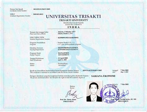 Contoh Ijazah Sarjana Dalam Bahasa Inggris - IMAGESEE