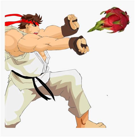 Ryu Hadouken, HD Png Download - kindpng