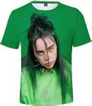 Billie Eilish Feeling Green T-Shirt - CELEBRITHINGS