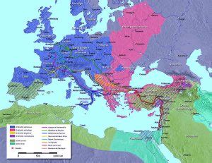 Maps of the First Crusade - Routes, Journeys and Leaders of First ...