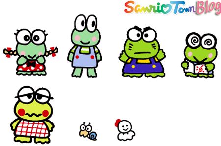 Hello Kitty...Hello Kitty...Hello Kitty...: Keroppi and friends