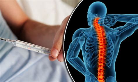 Back pain: Discomfort around spine could be a bone infection called ...