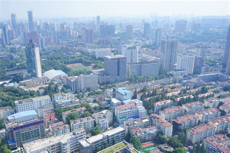 Chinese City landscape stock image. Image of apartments - 61785405