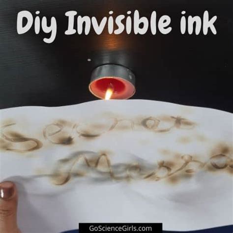 Invisible Ink Experiment (With Lemon Juice & Salt Solution) - Go ...