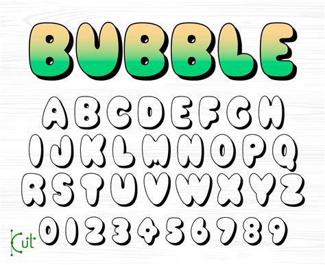 Bubbly Font Bubble Letter Font Cricut Bubble Letter Font Bubble Font Alphabet Graffiti Font Cute ...