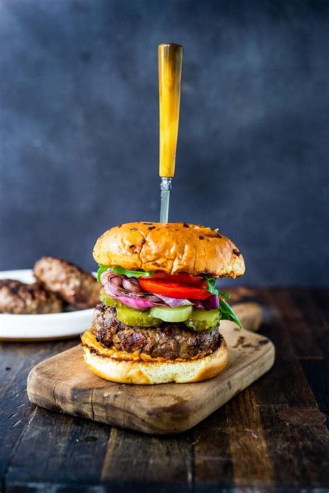 Healthy Delicious Healthy Delicious Bison Burger Recipe | Feasting At Home