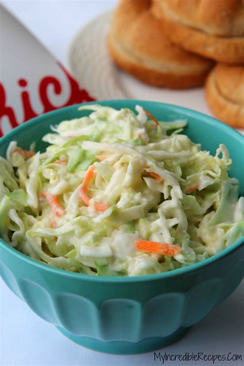 Chick-fil-A Cole Slaw! - My Incredible Recipes