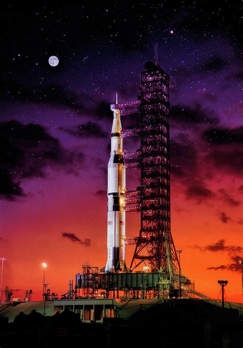 Saturn V Rocket Launchpad Photograph by Christopher Arndt - Pixels