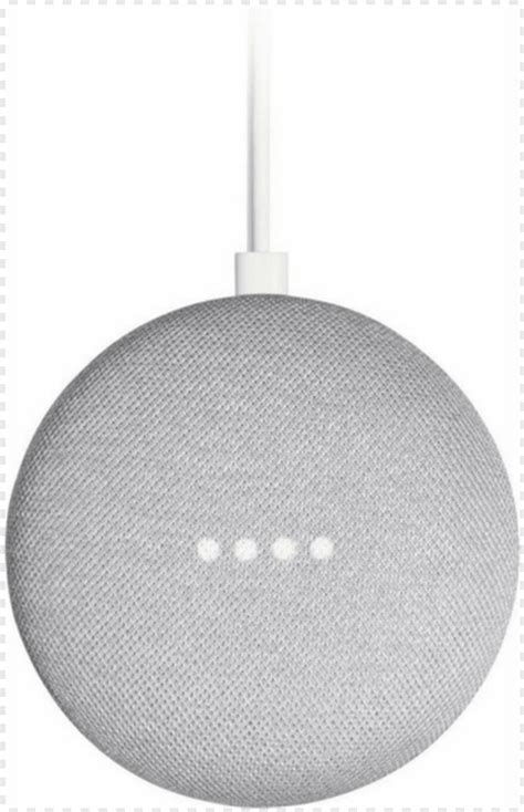 Google Home - Google Home Mini Smart Speaker - Chalk, HD Png Download - 372x576 (#5059531) PNG ...