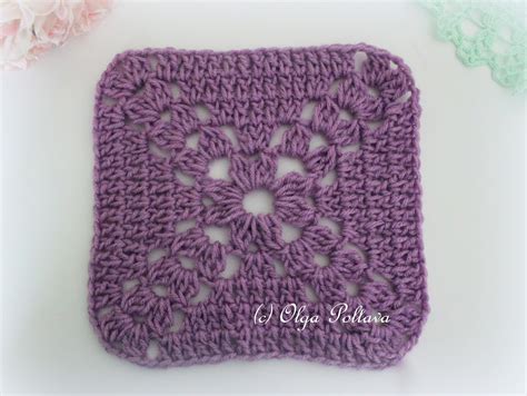 Lacy Crochet: Simple Crochet Square, Free Pattern