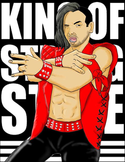 Shinsuke Nakamura The King of Strong Style II by PhenomenalDrawer on DeviantArt