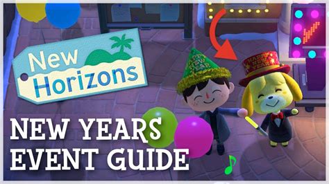 New Years Event GUIDE - Animal Crossing New Horizons - YouTube