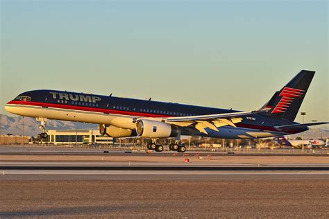 "Trump Force One": Boeing 757 of the former US president is on its way to New York - Air Data News