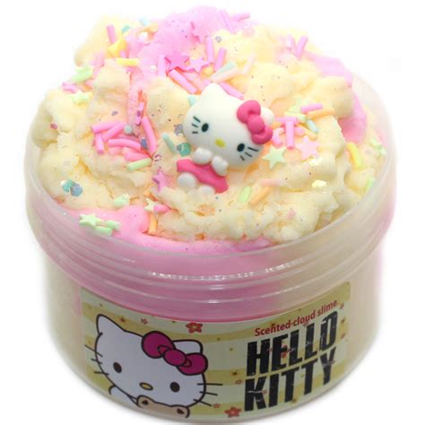 Hello kitty scented cloud slime