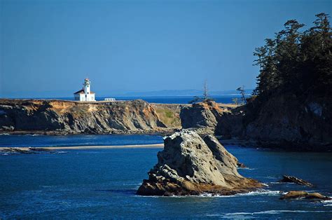 Cape Arago Lighthouse Photograph by Ben Prepelka - Pixels