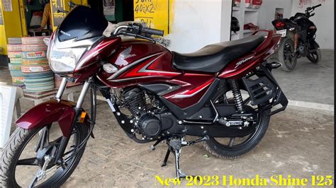 New 2023 Honda Shine 125 Bs6 Review!! On Road Price Mileage Feature! Honda shine 2023 model ...