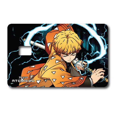 Zenitsu Card Skin – Atomikku