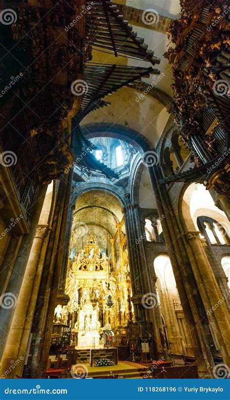 Cathedral of Santiago De Compostela, Spain. Editorial Photo - Image of church, city: 118268196