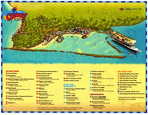 Castaway Cay Information • The Disney Cruise Line Blog